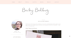 Desktop Screenshot of beckybedbug.com